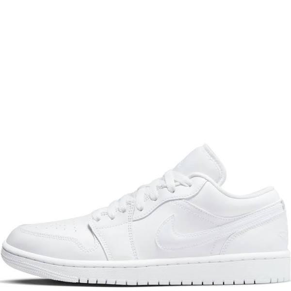 Air Jordan 1 Low 'Triple White' Sneakers | Women's Size 8