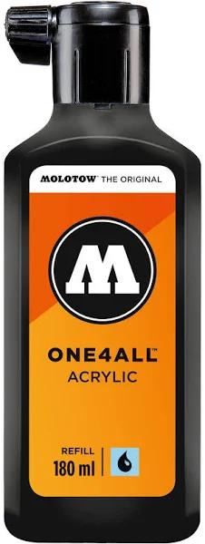 Molotow One4All Acrylic Marker Refill - 180 mL, Signal Black