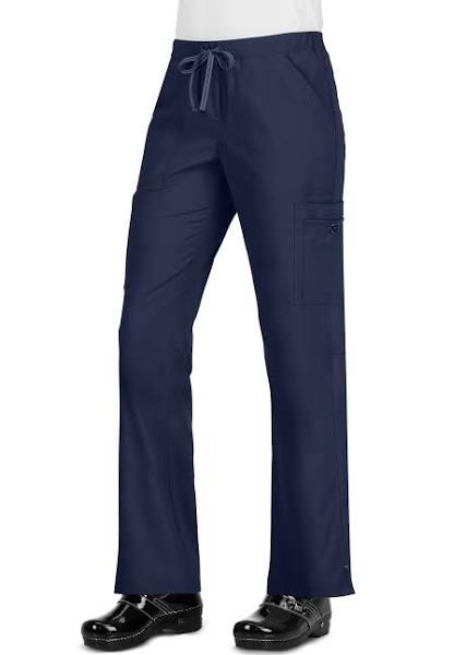 Koi Basics Women's Holly Cargo Scrub Pants - S - Navy