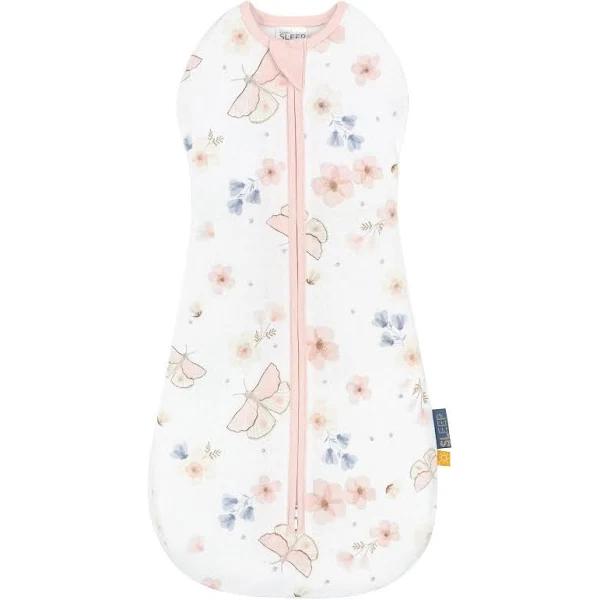 Living Textiles Zip Up Swaddle Butterfly Garden 0.2 Tog 0-3M