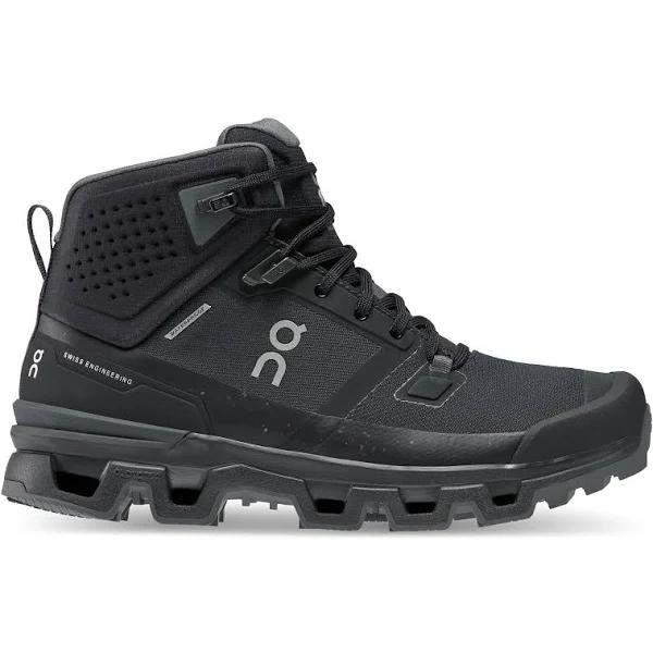 On Cloudrock 2 Waterproof Black | Eclipse, Womens, Size: 9.5