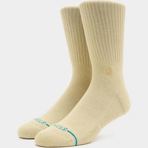 Stance Socks - Icon Crew Socks - Sand - L