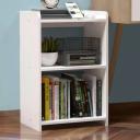 MIUZ Bedside Table Side Table Storage Nightstand End Table Storage Cabinet Shelf