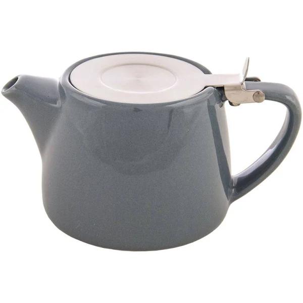 Brew Stackable Teapot 500ml Steel Blue