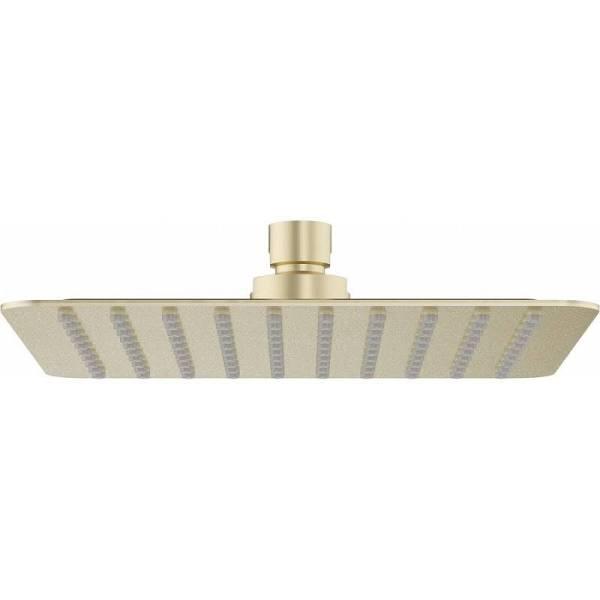 Caroma Urbane II 200mm Square Rain Shower - Brushed Brass