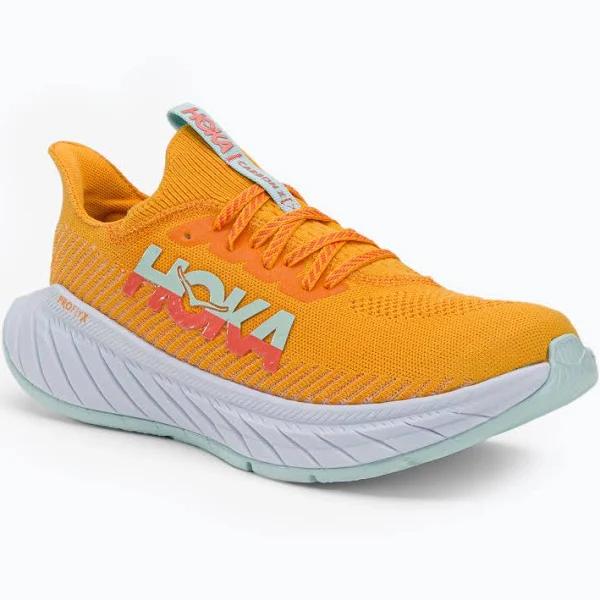 Men's Hoka Carbon x 3 Radiant Yellow/Camellia 11 D