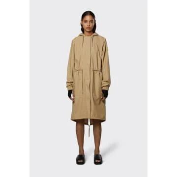 Women's Jacket Rains String Parka 18550 Sand