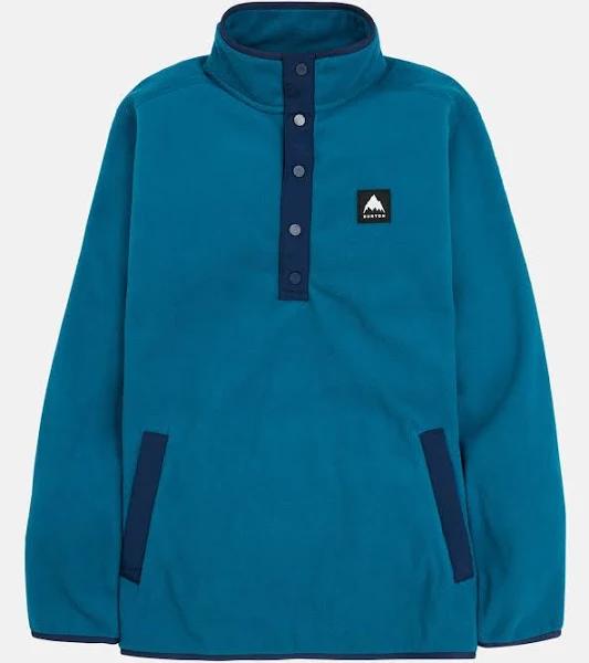 Burton Mens Hearth Fleece Pullover - Lyons Blue - 2023