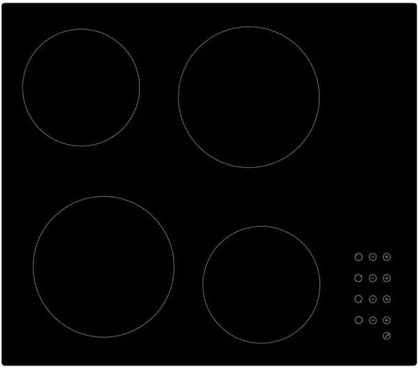 Casa 60cm Black Ceramic Glass Electric Cooktop CA60FEG