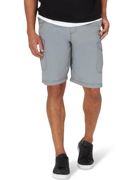 Lee Men's Extreme Motion Crossroad Cargo Shorts - 42 - Gray