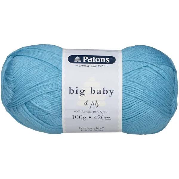 Patons Big Baby 4 Ply Yarn 100 G