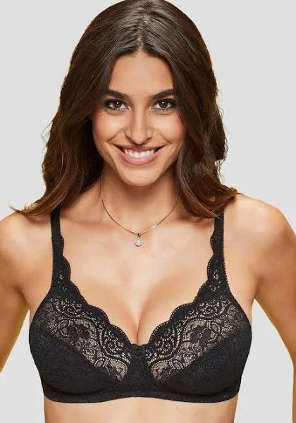 Amourette Wirefree Bra in Black - 12C - Triumph