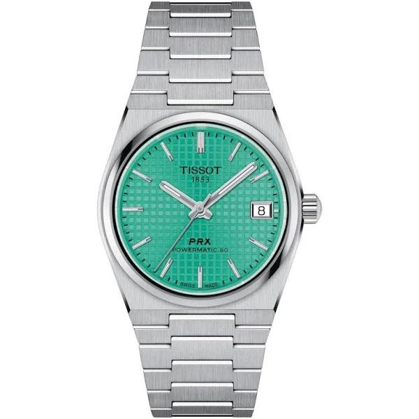 Tissot PRX Powermatic 80 Light Green 35mm T1372071109101