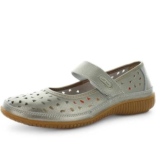 Just Bee Sandals 41 Pewter Cale