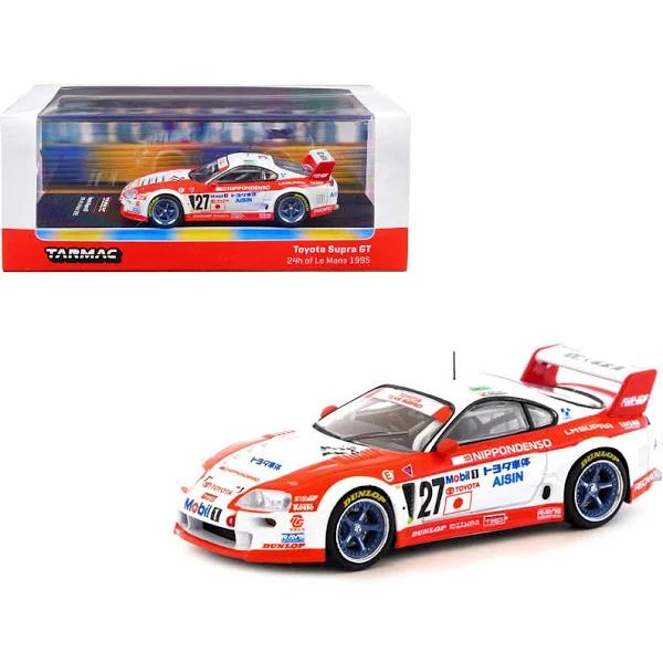 TARMAC WORKS HOBBY64 1/64 Toyota Supra GT 24h of Le Mans 1995 J Krosnoff / M Apicella / M Martini T64-051-95LM27