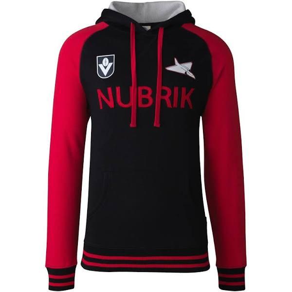 Essendon Mens NUBRIK Throwback Hood Essendon Bombers / 2XL