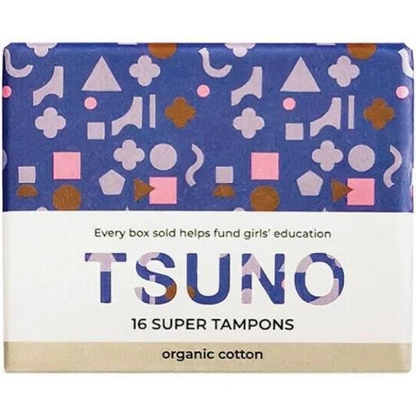 Tsuno - Organic Cotton Tampons 16 Super