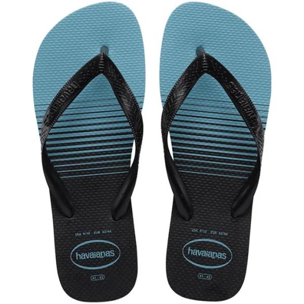 Havaianas Top Basic Black/Black/Nautical Blue Thongs