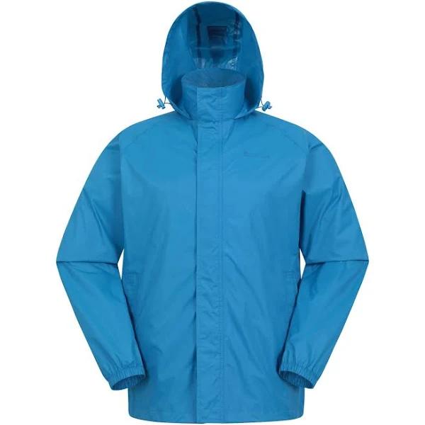 Mountain Warehouse Mens Pakka II Waterproof Jacket Bright Blue XL