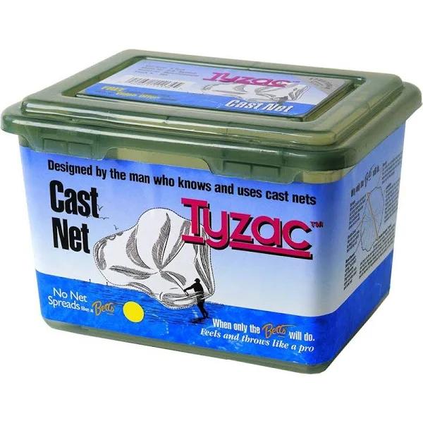 Betts Tyzac Cast Net 4ft Nylon 1/4" Mesh Box 4N4-I