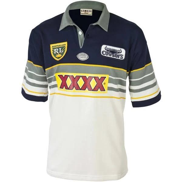 North Queensland Cowboys 1995 Retro Jersey - L