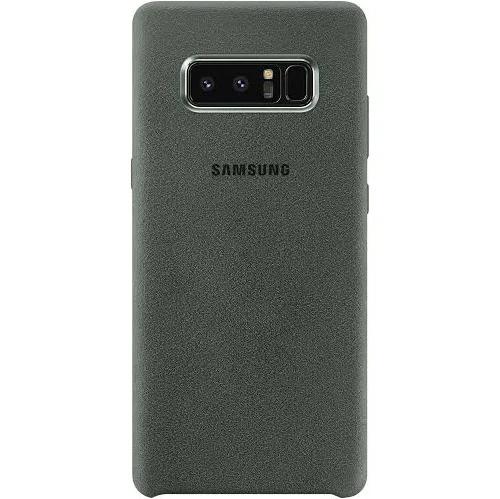 Samsung Galaxy Note 8 Alcantara Cover - Green