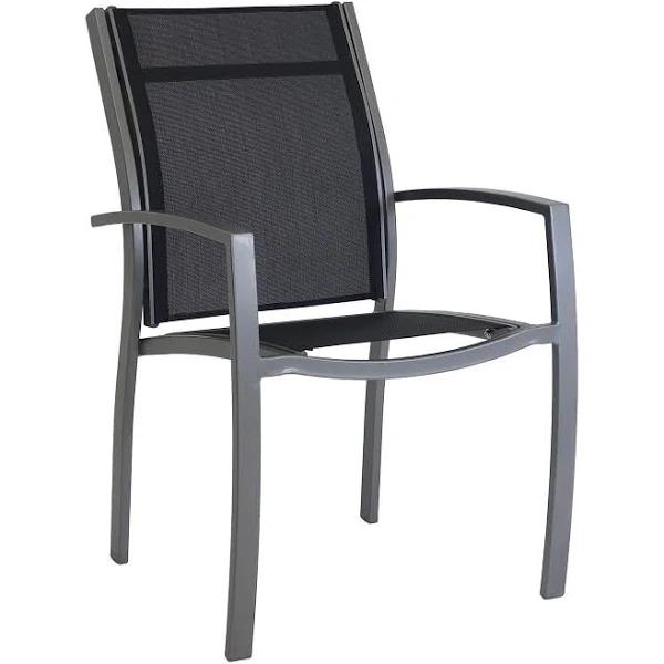 Hartman Pacific Graphite / Abyss Aluminium Seaspray Dining Chair