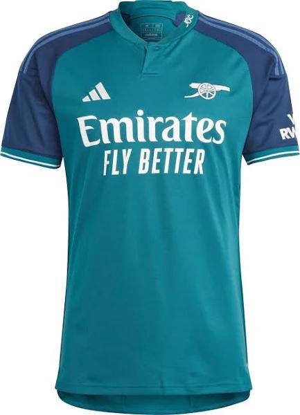 Adidas Men's Arsenal Third Jersey 23/24 Green/Navy / L