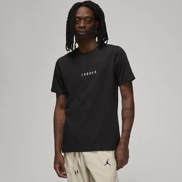 Jordan Embossed Air T-Shirt - Black/Black/White