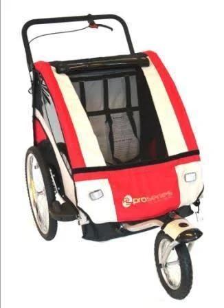 Baby Trailer/Stroller-Red