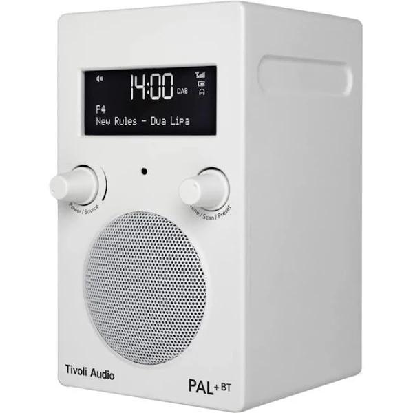 PPBTGWHT Tivoli Audio PAL+B White/White Bluetooth/DAB+/FM Radio