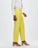 David Lawrence Tysnes Wide Leg Pant in Yellow 16