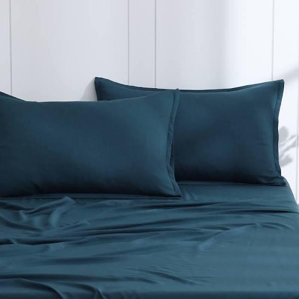 Canningvale Sheet Set - Deep Teal, Queen, Bamboo