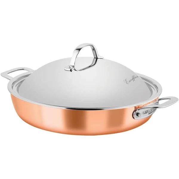 Chasseur Escoffier Induction Chef Pan 32cm Copper