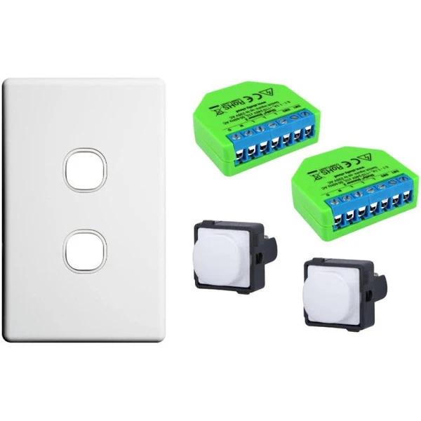 Double Shelly Dimmer Kit (Push Button) Smart Home Automation Switch