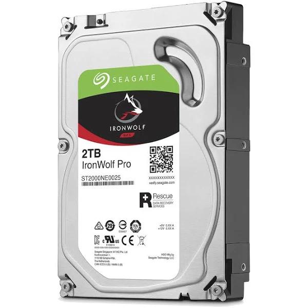 Seagate ST2000NE0025 2TB IronWolf Pro SATA Enterprise NAS Drive