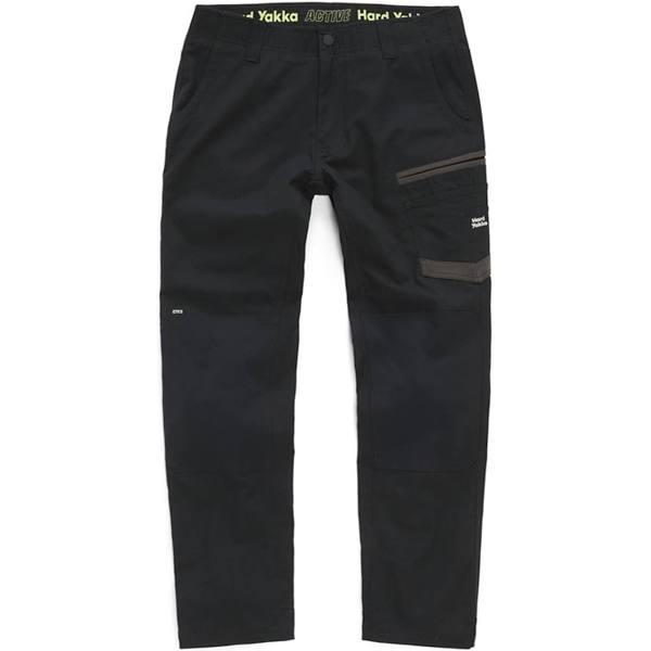 Hard Yakka Raptor Active Pant Y02441, Black / 67R