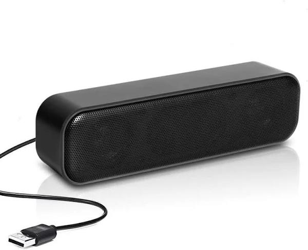 USB Computer Speaker,USB Powered Mini Soundbar Speaker,laptop Stereo Speakers Wi