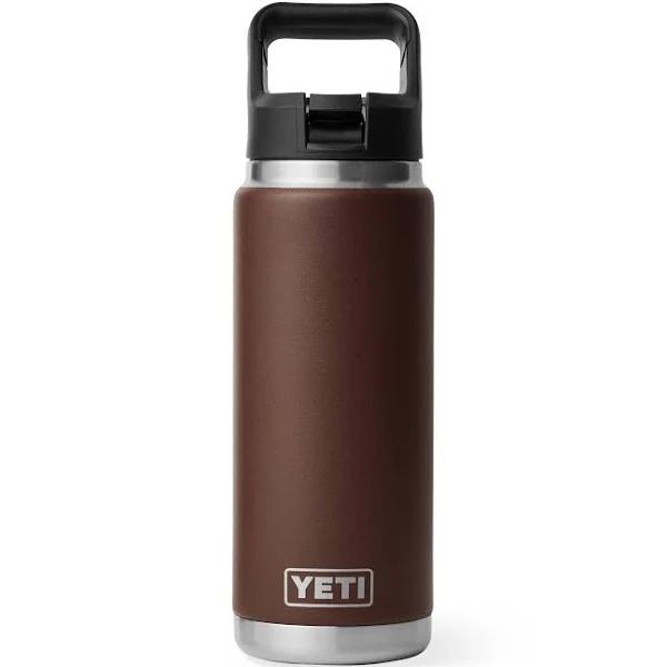 Yeti Rambler 26 oz Straw Bottle - Wetlands Brown