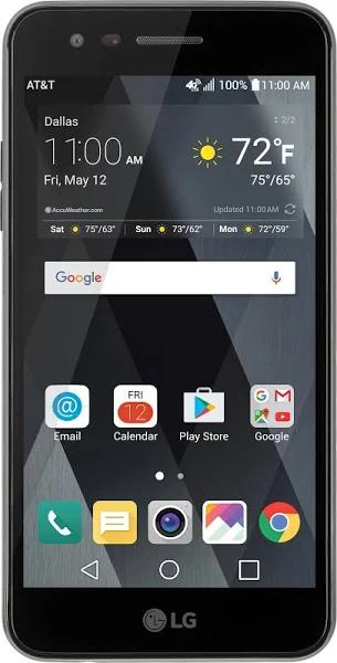 AT&T GoPhone LG Phoenix 3 4G LTE with 16GB Memory Prepaid Cell Phone - Black