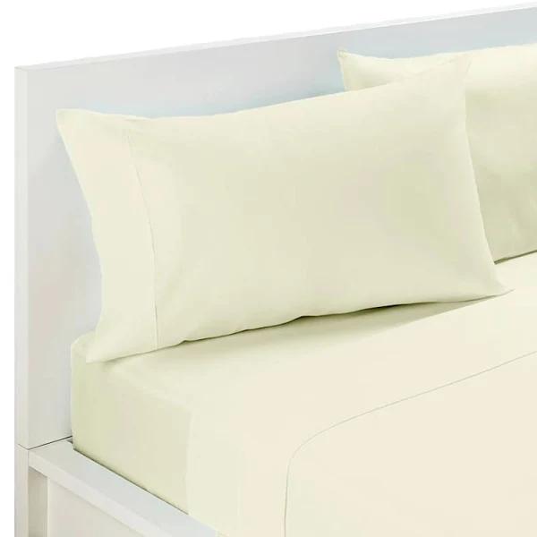 Kingdom Percale Sheet Set Cream King