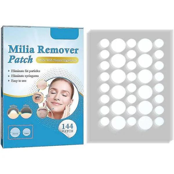 144 Pcs Milia Remover Patches for Milia Spot Wart Oil Bumps Treatment Skin