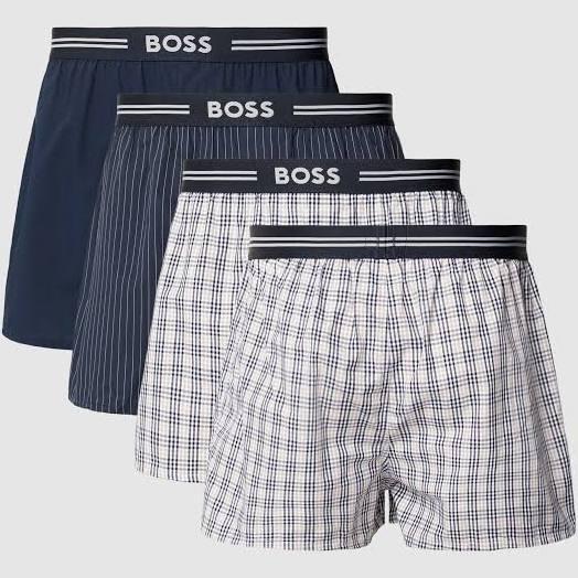 Boss Woven 10245450 Boxer 3 Units Multicolor S Man