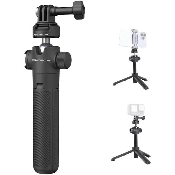 PGYTECH CapLock Extension Pole Tripod for Osmo Action 4/3, GoPro Hero 12/11/10/9, for Insta 360 One RS/R/X3, Pocket 3/2 Xiaoyi, Feiyu Action Camera