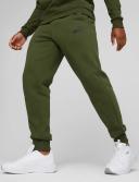 Puma Men's Essentials Logo Fleece Trackpants / Tracksuit Pants - Myrtle L