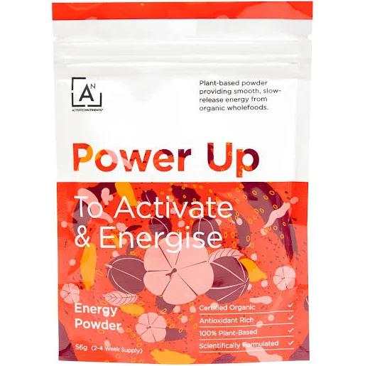 Activated Nutrients Power Up Energy Powder (To Activate & Energise) 56g