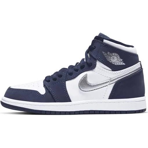 Jordan 1 Retro High Co.Jp PS 'Midnight Navy' Shoes - Size 1Y