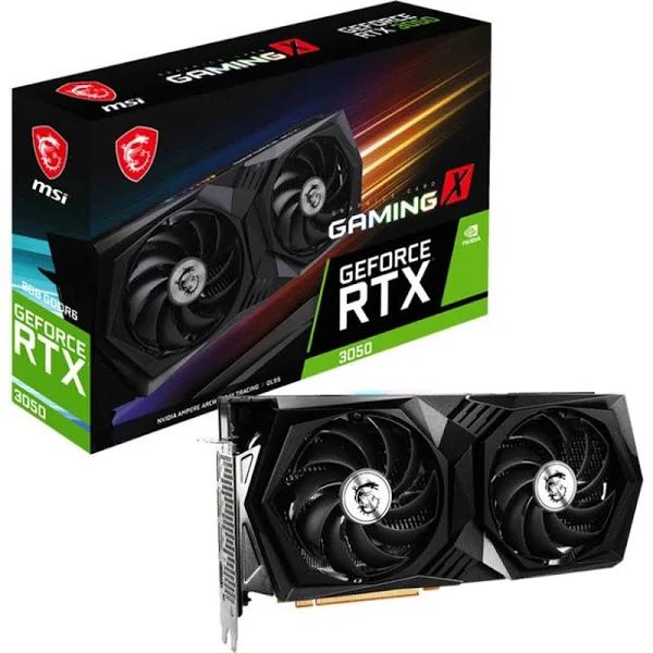 MSI GeForce RTX 3050 Gaming x 8G Graphics Card