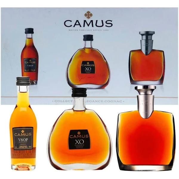 Camus Elegance Collection Miniature Set VSOP/XO/EXTRA Cognac 3 x 50ml