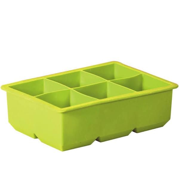 Avanti - Silicone 6 Cup King Ice Cube Tray Green